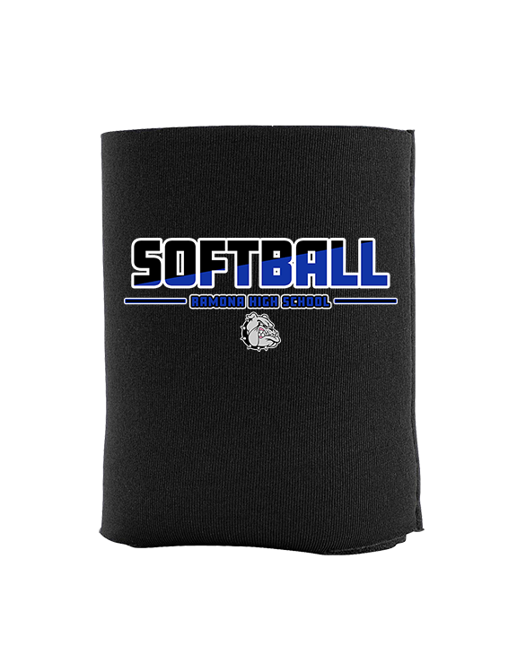 Ramona HS Softball Cut - Koozie