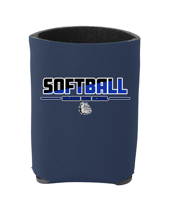 Ramona HS Softball Cut - Koozie