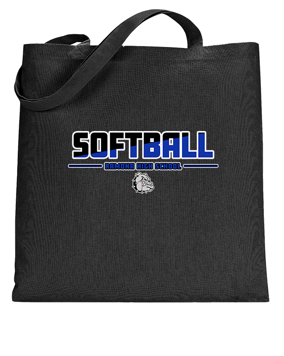 Ramona HS Softball Cut - Tote