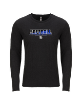 Ramona HS Softball Cut - Tri-Blend Long Sleeve