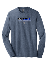 Ramona HS Softball Cut - Tri-Blend Long Sleeve