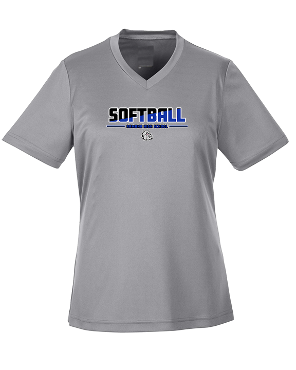 Ramona HS Softball Cut - Womens Performance Shirt