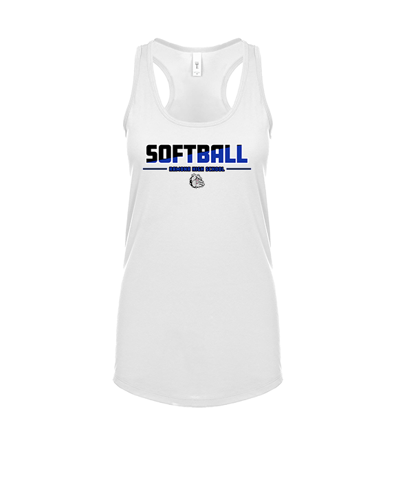 Ramona HS Softball Cut - Womens Tank Top