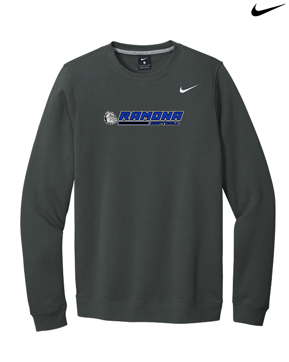Ramona HS Softball Switch - Mens Nike Crewneck