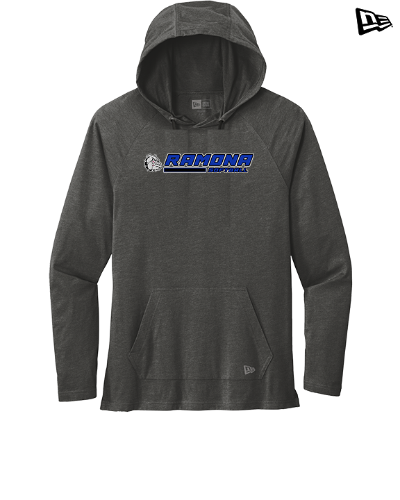 Ramona HS Softball Switch - New Era Tri-Blend Hoodie