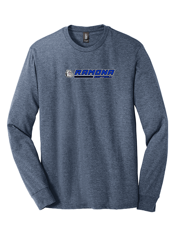Ramona HS Softball Switch - Tri-Blend Long Sleeve