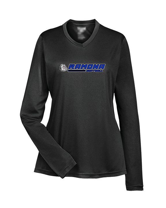 Ramona HS Softball Switch - Womens Performance Longsleeve