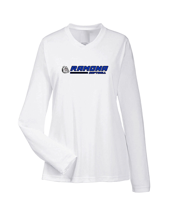 Ramona HS Softball Switch - Womens Performance Longsleeve