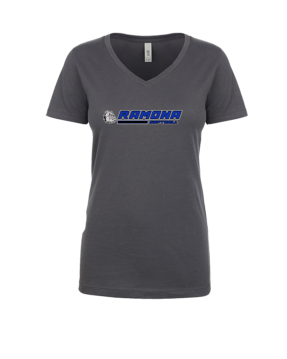 Ramona HS Softball Switch - Womens Vneck
