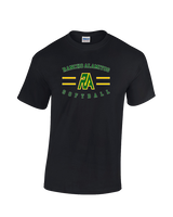 Rancho Alamitos HS Softball Curve 2 - Cotton T-Shirt
