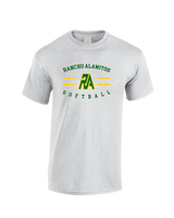 Rancho Alamitos HS Softball Curve 2 - Cotton T-Shirt