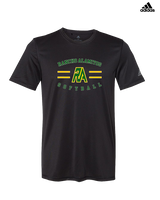 Rancho Alamitos HS Softball Curve 2 - Mens Adidas Performance Shirt