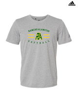 Rancho Alamitos HS Softball Curve 2 - Mens Adidas Performance Shirt