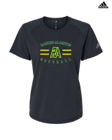 Rancho Alamitos HS Softball Curve 2 - Womens Adidas Performance Shirt