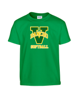 Rancho Alamitos HS Softball Main Logo - Youth Shirt