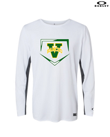 Rancho Alamitos HS Softball Plate - Mens Oakley Longsleeve