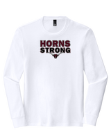 Rancho Buena Vista HS Football Strong - Tri-Blend Long Sleeve