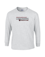 Rancho Buena Vista HS Wrestling Bold - Cotton Longsleeve
