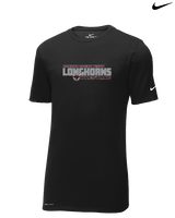 Rancho Buena Vista HS Wrestling Bold - Mens Nike Cotton Poly Tee