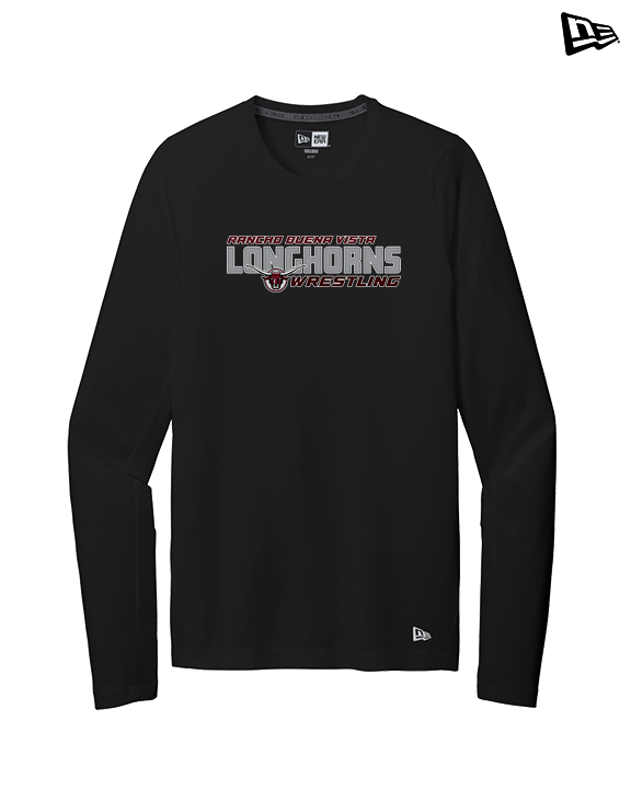 Rancho Buena Vista HS Wrestling Bold - New Era Performance Long Sleeve