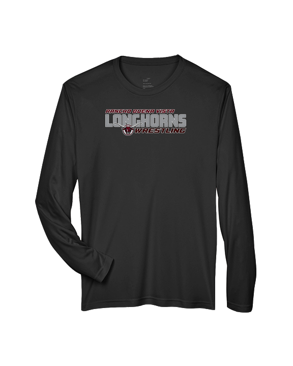 Rancho Buena Vista HS Wrestling Bold - Performance Longsleeve