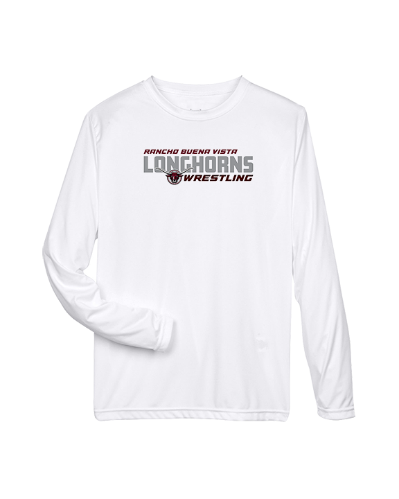 Rancho Buena Vista HS Wrestling Bold - Performance Longsleeve