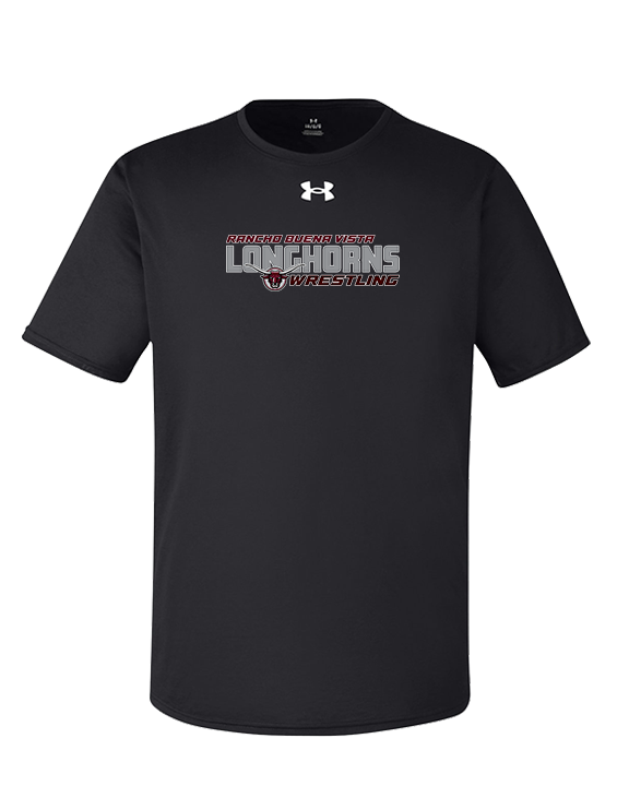 Rancho Buena Vista HS Wrestling Bold - Under Armour Mens Team Tech T-Shirt