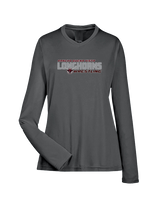 Rancho Buena Vista HS Wrestling Bold - Womens Performance Longsleeve