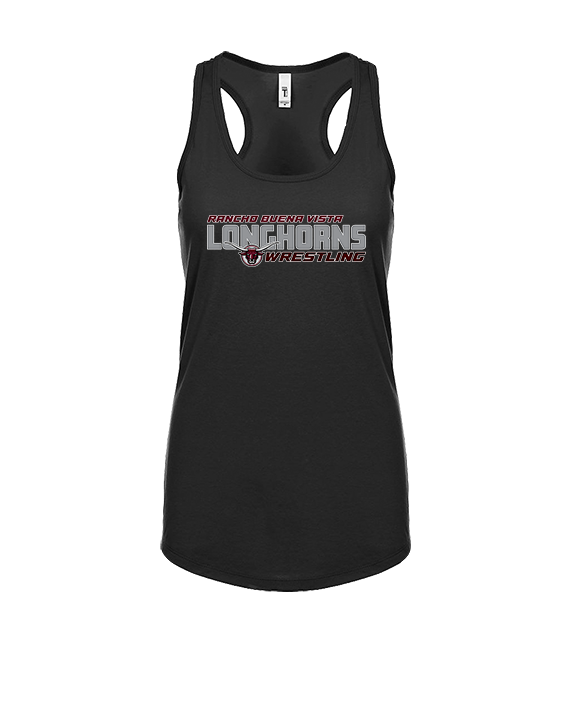 Rancho Buena Vista HS Wrestling Bold - Womens Tank Top