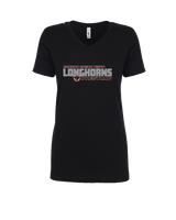 Rancho Buena Vista HS Wrestling Bold - Womens Vneck