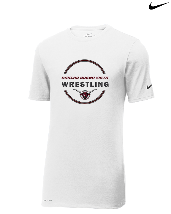 Rancho Buena Vista HS Wrestling Class Of - Mens Nike Cotton Poly Tee