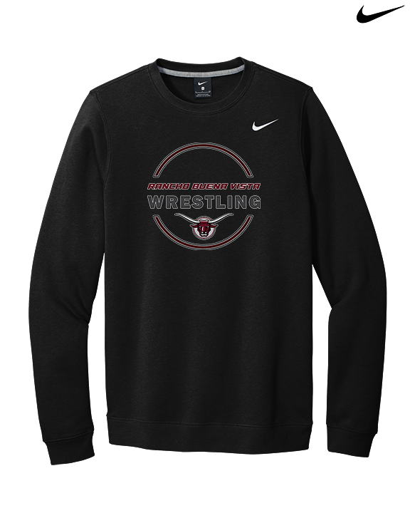 Rancho Buena Vista HS Wrestling Class Of - Mens Nike Crewneck