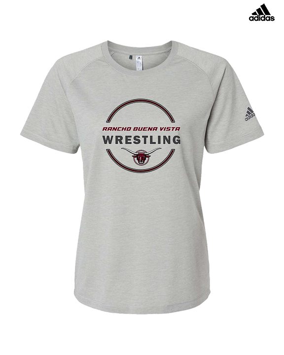 Rancho Buena Vista HS Wrestling Class Of - Womens Adidas Performance Shirt