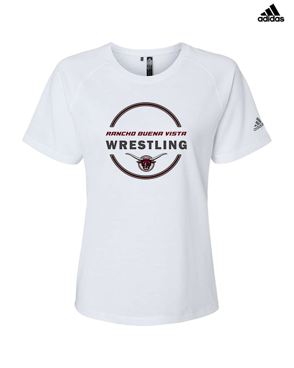 Rancho Buena Vista HS Wrestling Class Of - Womens Adidas Performance Shirt