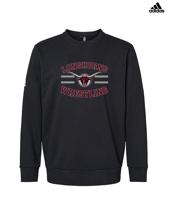 Rancho Buena Vista HS Wrestling Curve - Mens Adidas Crewneck