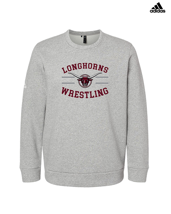 Rancho Buena Vista HS Wrestling Curve - Mens Adidas Crewneck