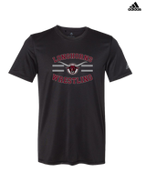 Rancho Buena Vista HS Wrestling Curve - Mens Adidas Performance Shirt