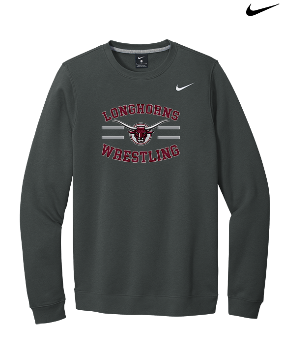 Rancho Buena Vista HS Wrestling Curve - Mens Nike Crewneck