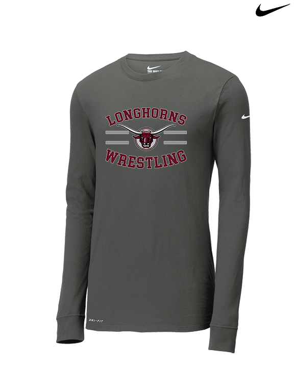 Rancho Buena Vista HS Wrestling Curve - Mens Nike Longsleeve