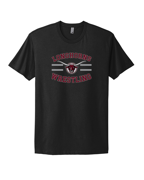 Rancho Buena Vista HS Wrestling Curve - Mens Select Cotton T-Shirt