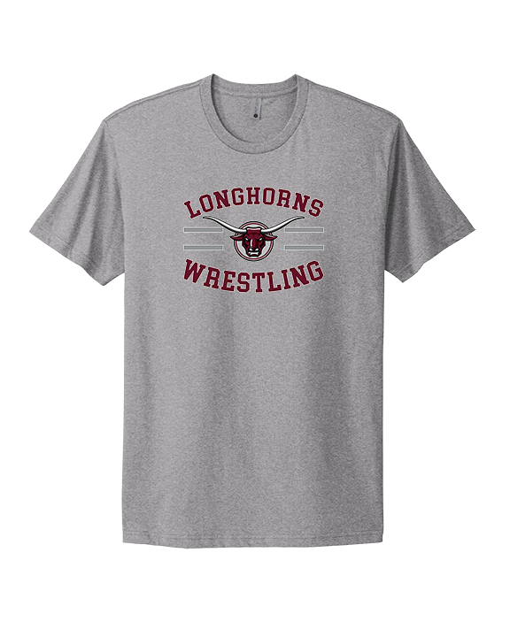 Rancho Buena Vista HS Wrestling Curve - Mens Select Cotton T-Shirt