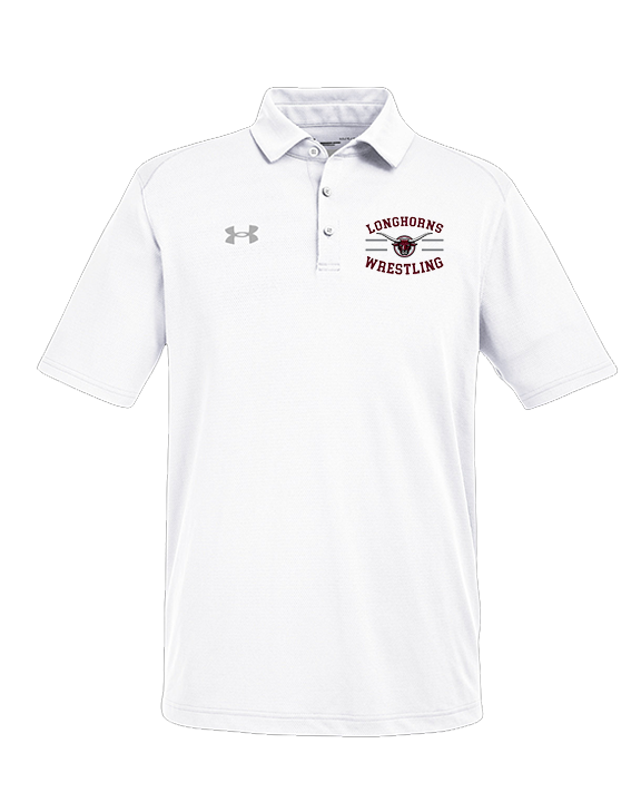 Rancho Buena Vista HS Wrestling Curve - Under Armour Mens Tech Polo