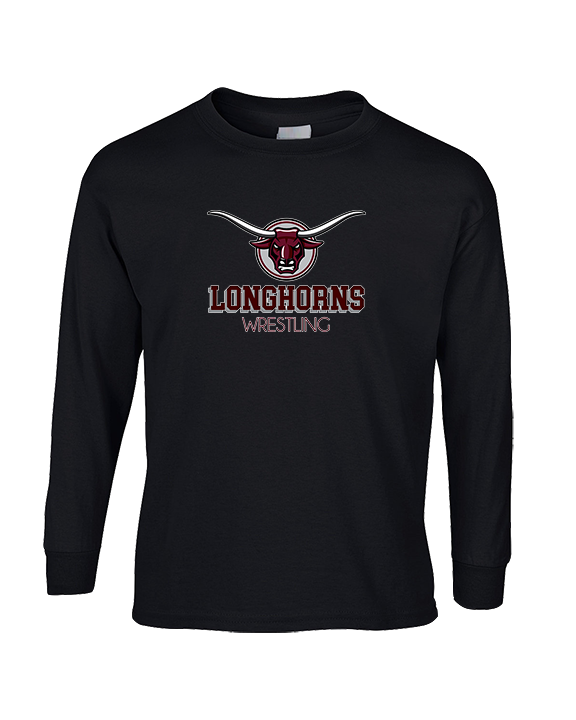 Rancho Buena Vista HS Wrestling Shadow - Cotton Longsleeve