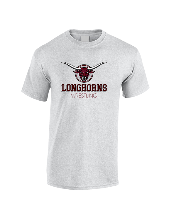 Rancho Buena Vista HS Wrestling Shadow - Cotton T-Shirt