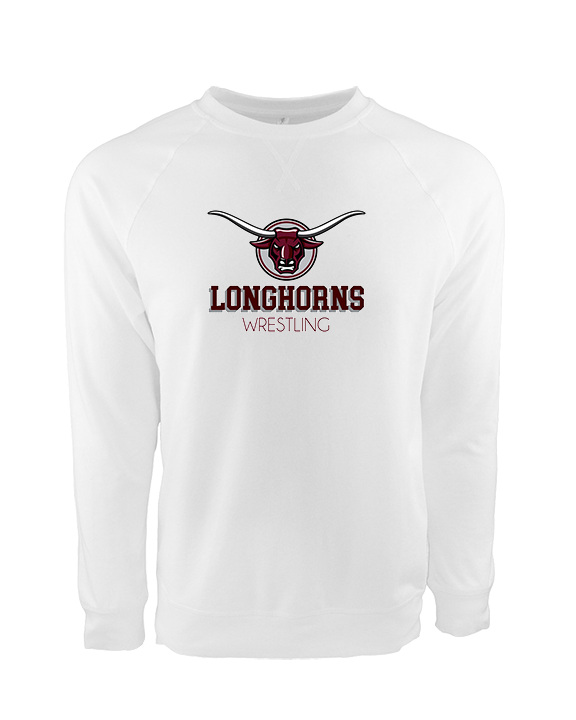 Rancho Buena Vista HS Wrestling Shadow - Crewneck Sweatshirt