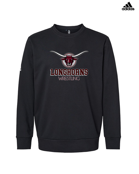Rancho Buena Vista HS Wrestling Shadow - Mens Adidas Crewneck