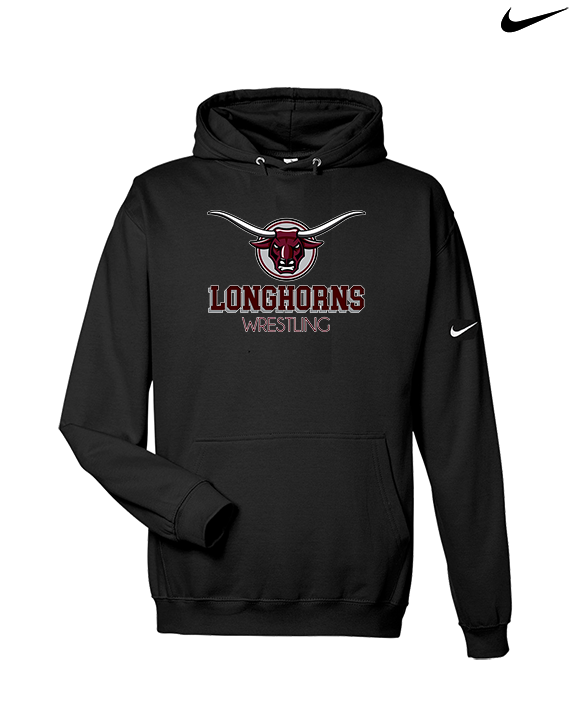 Rancho Buena Vista HS Wrestling Shadow - Nike Club Fleece Hoodie