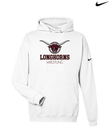 Rancho Buena Vista HS Wrestling Shadow - Nike Club Fleece Hoodie