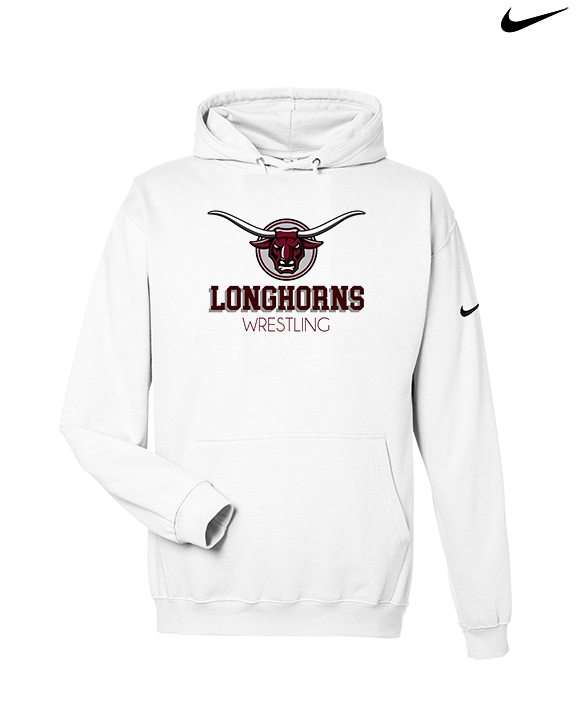 Rancho Buena Vista HS Wrestling Shadow - Nike Club Fleece Hoodie