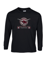 Rancho Buena Vista HS Wrestling Stacked - Cotton Longsleeve
